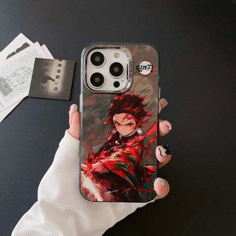 Tanjirou Laser-Plated  Phone Case
