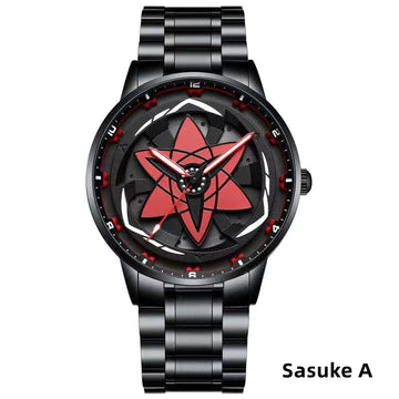 Sasuke/Madara/Itachi Sharingan Rotating Watch