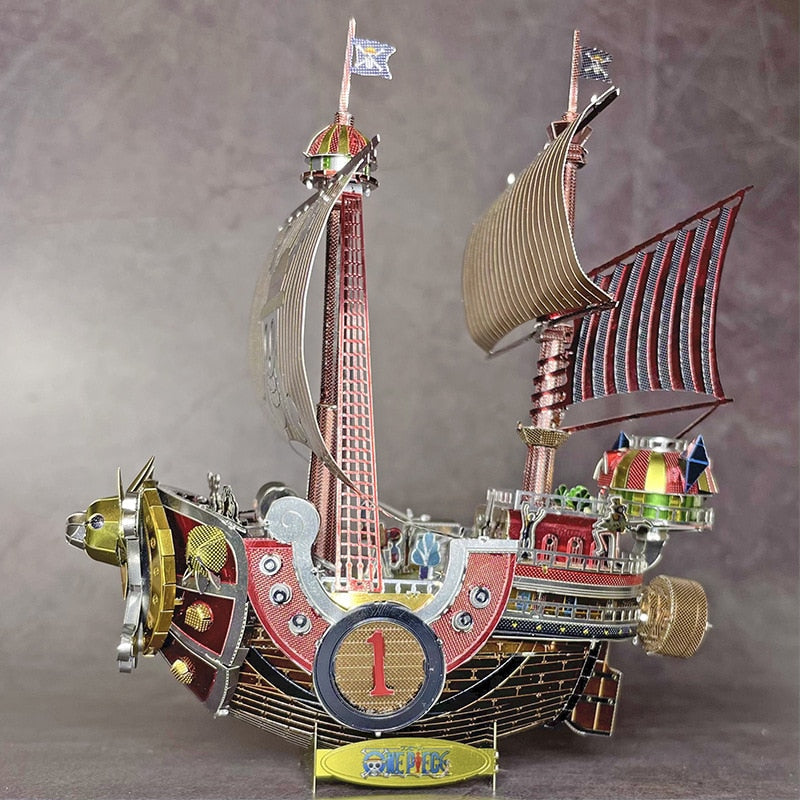 Luffy Pirate Ship Metal Model