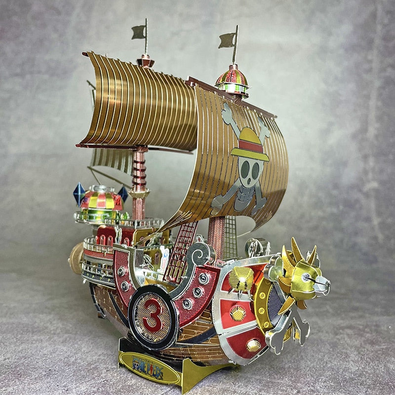 Luffy Pirate Ship Metal Model