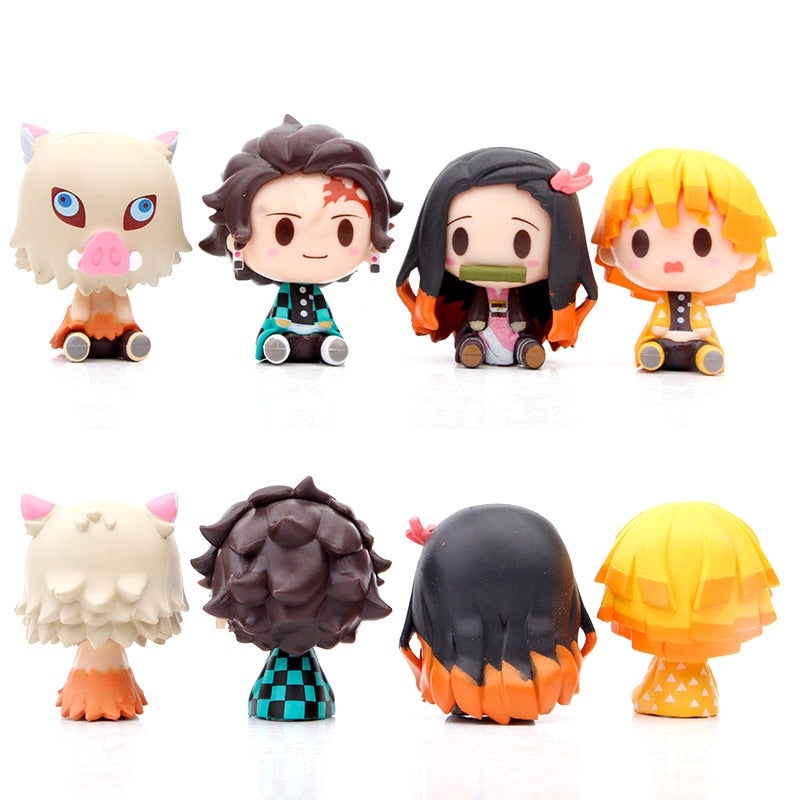 Demon Slayer 4ST Cute Figure Set