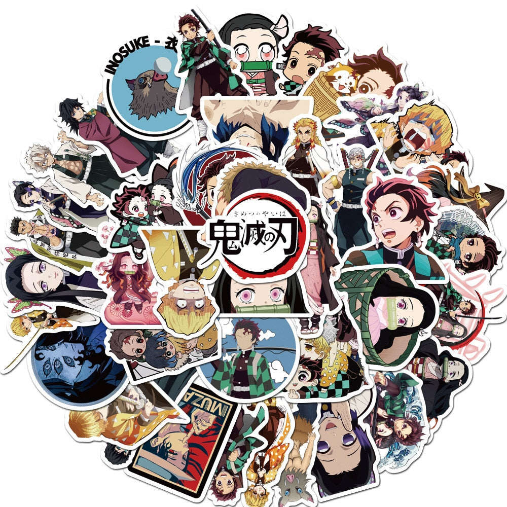 50 pcs/set Kny Stickers