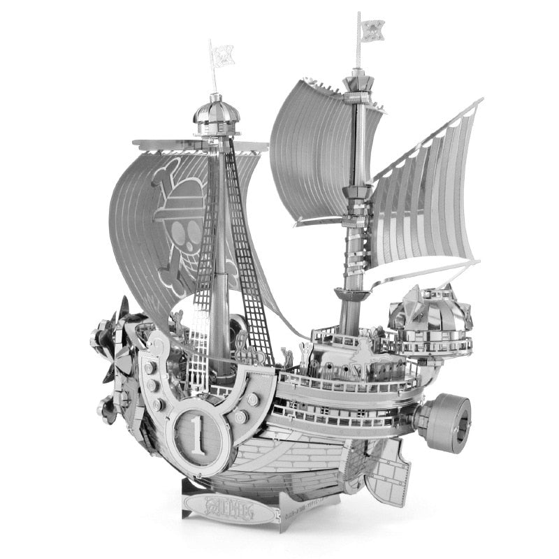 Luffy Pirate Ship Metal Model