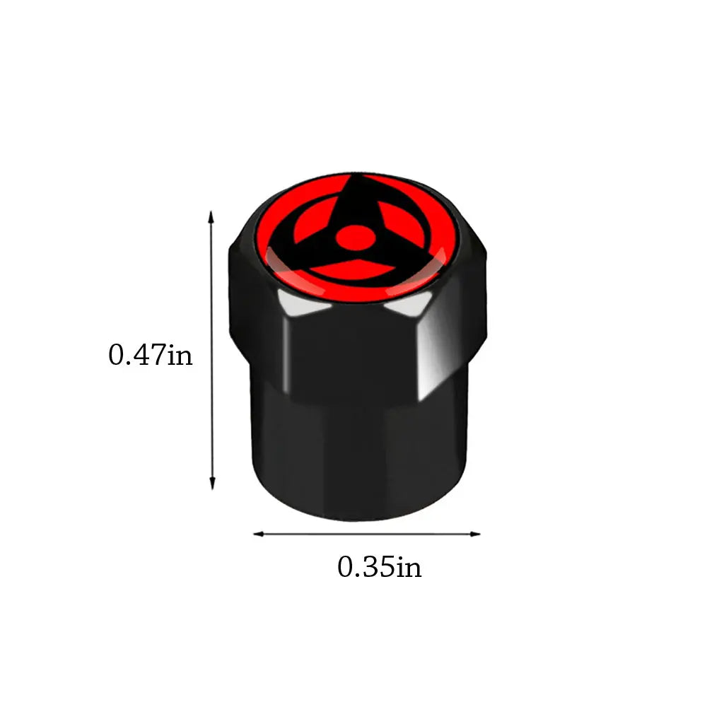 4PCS Akatsuki Car Valves