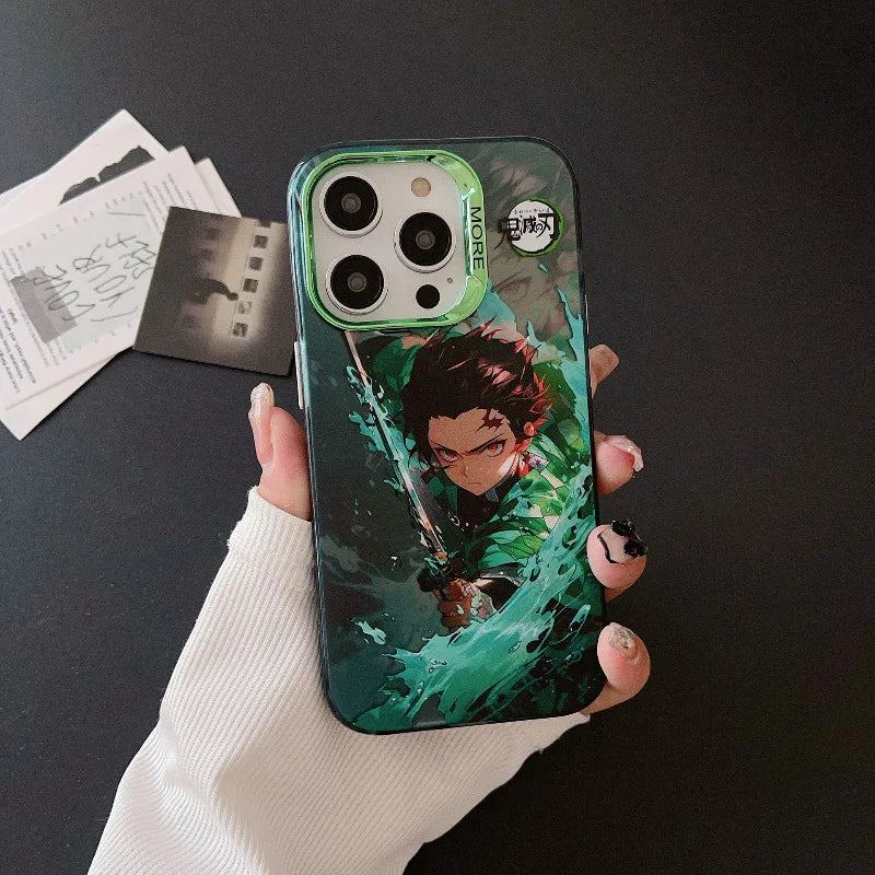 Tanjirou Laser-Plated  Phone Case