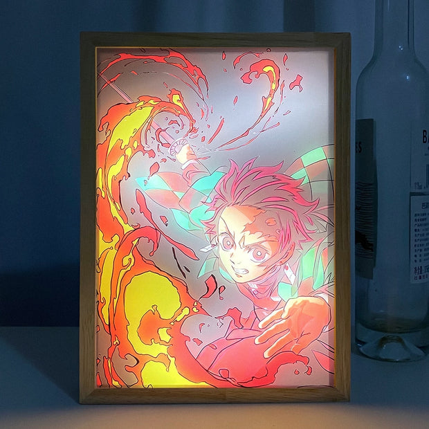 Kimetsu No Yaiba LED Painting