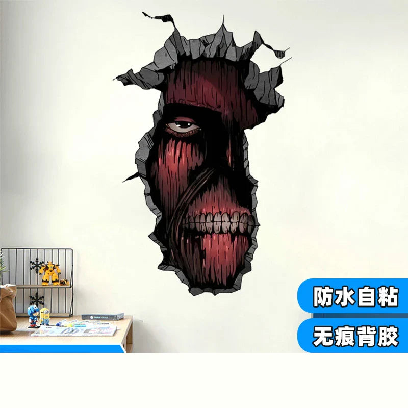 Titan  realistic Wall Stickers