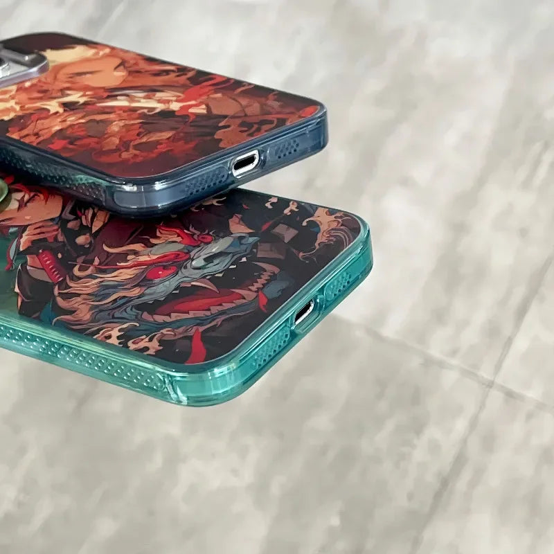 Fusion of Flames phone case