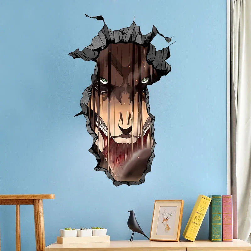 Titan  realistic Wall Stickers