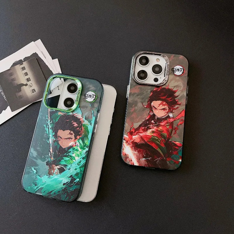 Tanjirou Laser-Plated  Phone Case