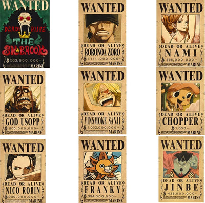 Wanted Posters set