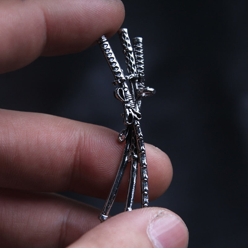 Zoro Swords Necklace
